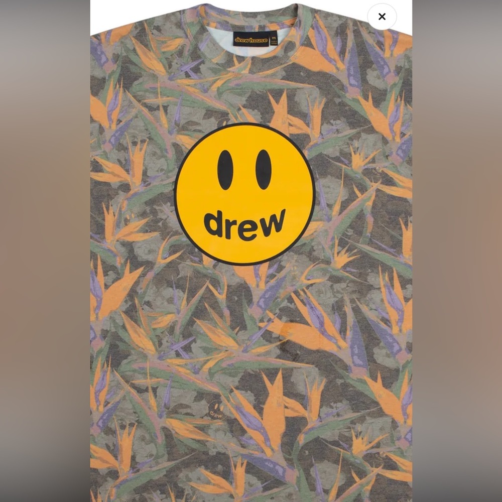 Drew House bop camo ss tee XS